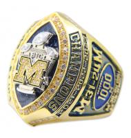 2023 Michigan Wolverines Big Ten Men's Football College Championship Ring