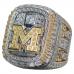2026 Michigan Wolverines NCAA men's basketball Custom Name & Number Championship Ring