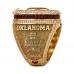 2026 Oklahoma Sooners NCAA Men's Baseball College Custom Name & Number Championship Ring