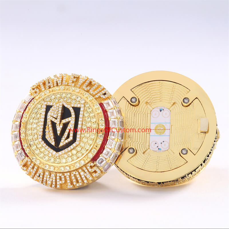 Top Off Design 2023 Vegas Golden Knights Stanley Cup Men's Hockey World Replica Championship Ring